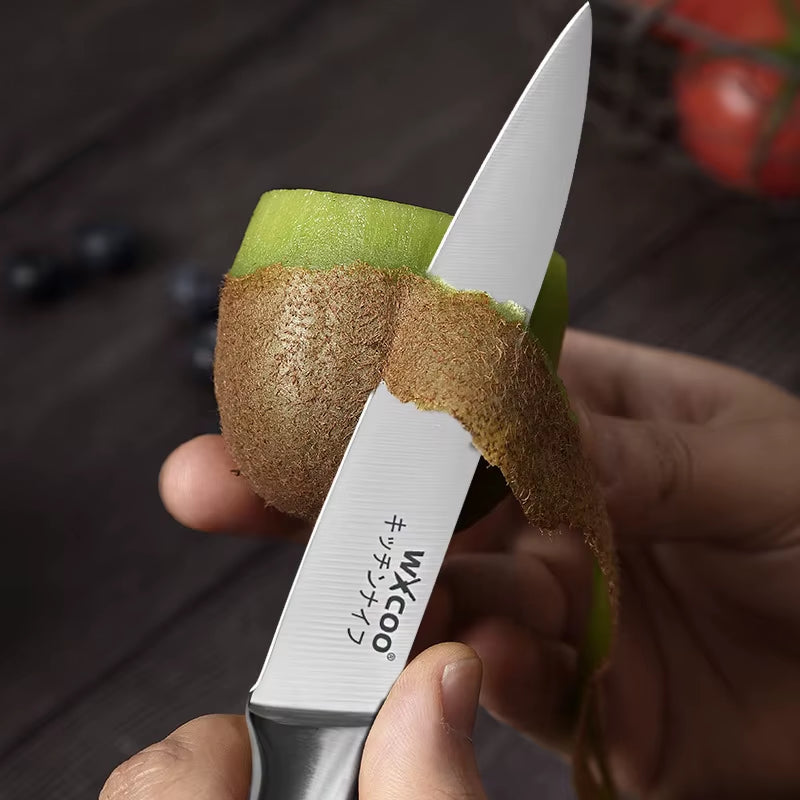 Kitchen Knives Set Stainless Steel Meat Chopping Fish Slicing Fruit Knife Professional Japanese Chef Butcher Cleaver Knife