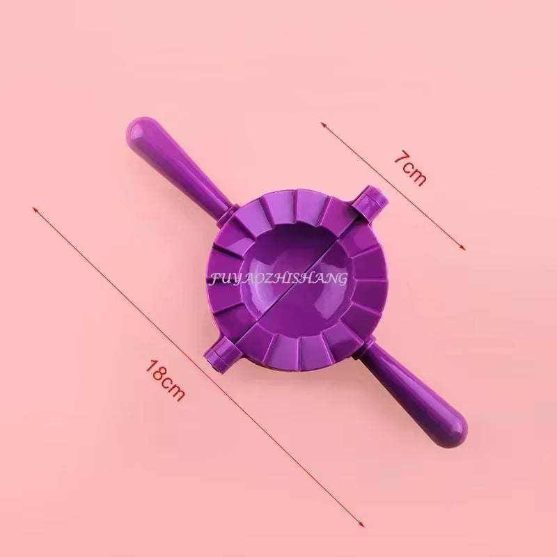 Plastic Dumplings Maker Mold Hand Dough Press Dumpling Clip DIY Ravioli Pie Mould Maker Kitchen Pastry Tools Cooking Accessories