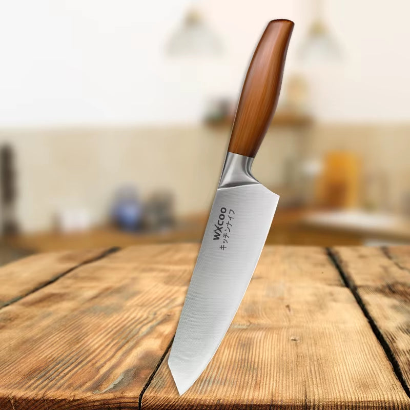 Kitchen Knives Set Stainless Steel Meat Chopping Fish Slicing Fruit Knife Professional Japanese Chef Butcher Cleaver Knife